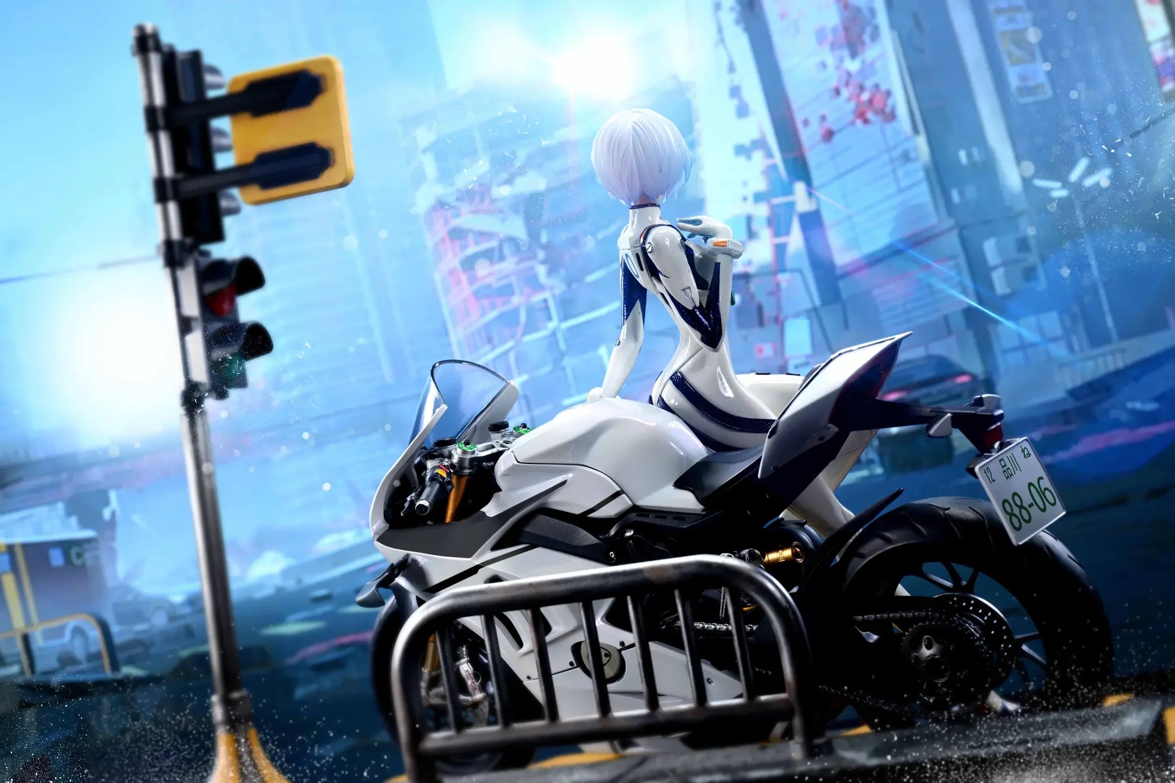 1/6 Scale Riding Motorcycle Rei Ayanami-KOL brother Studios 1