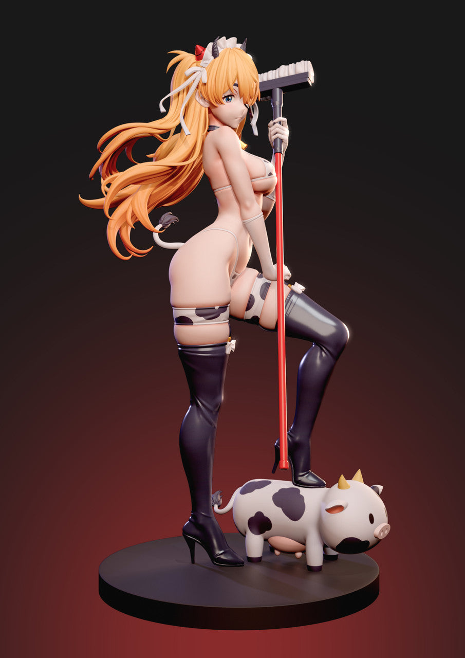 1/6 Scale Cow Maid Asuka-(EVA) EVAngelion-Midnight Studio