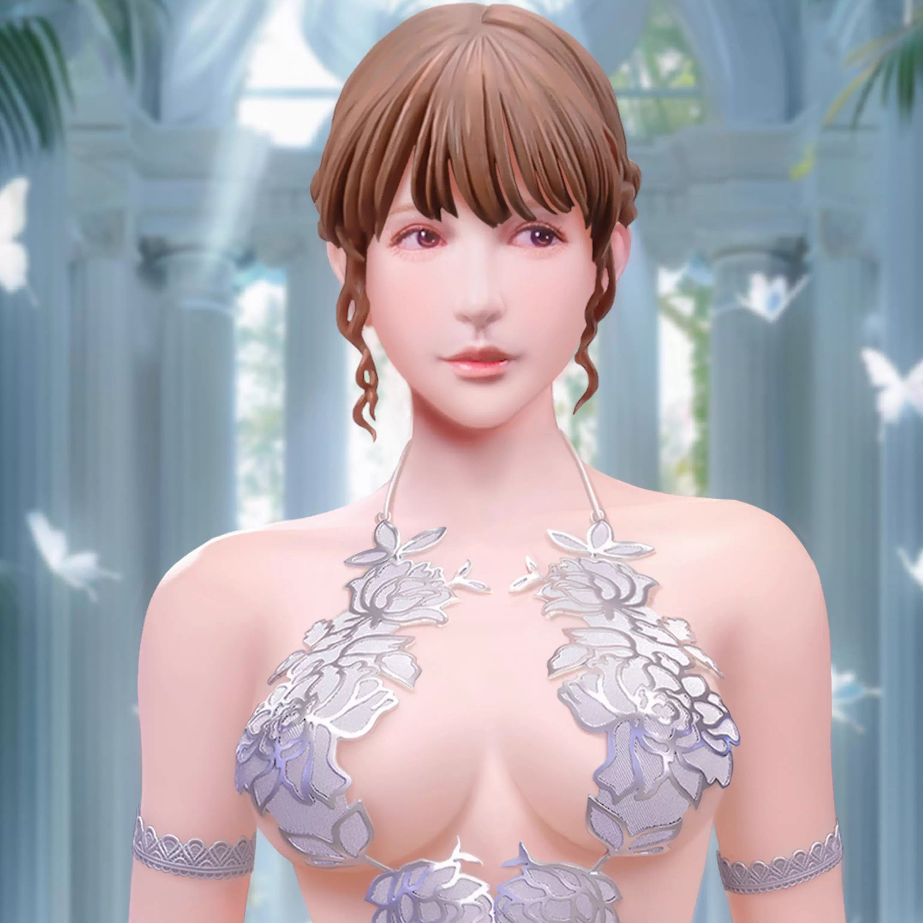 1/6 Scale Pure White Dressed Mikami Yua-Honey select Studio