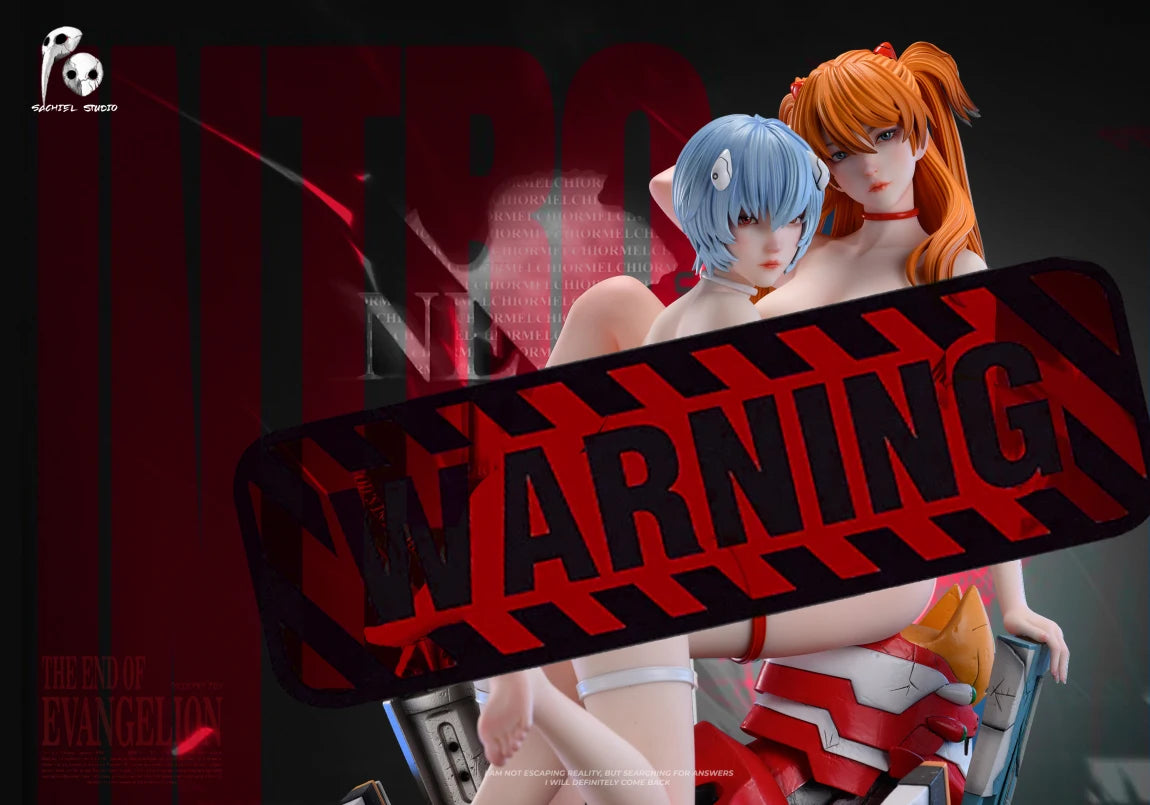 1/4 Scale Asuka Langley Soryu & Ayanami Rei-EVA-SACHIEL STUDIO 1