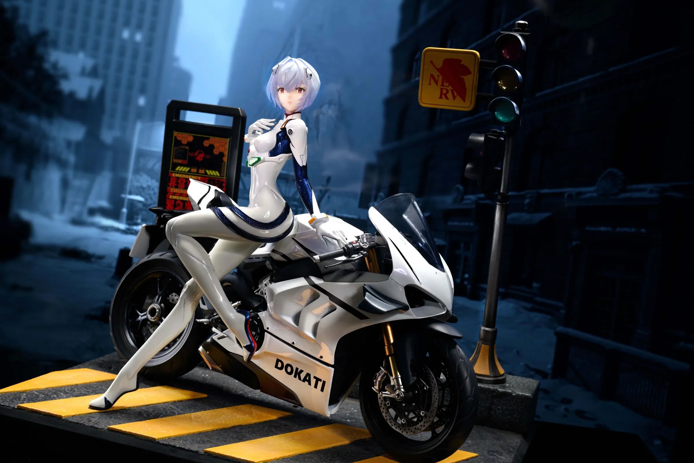 1/6 Scale Riding Motorcycle Rei Ayanami-KOL brother Studios 1