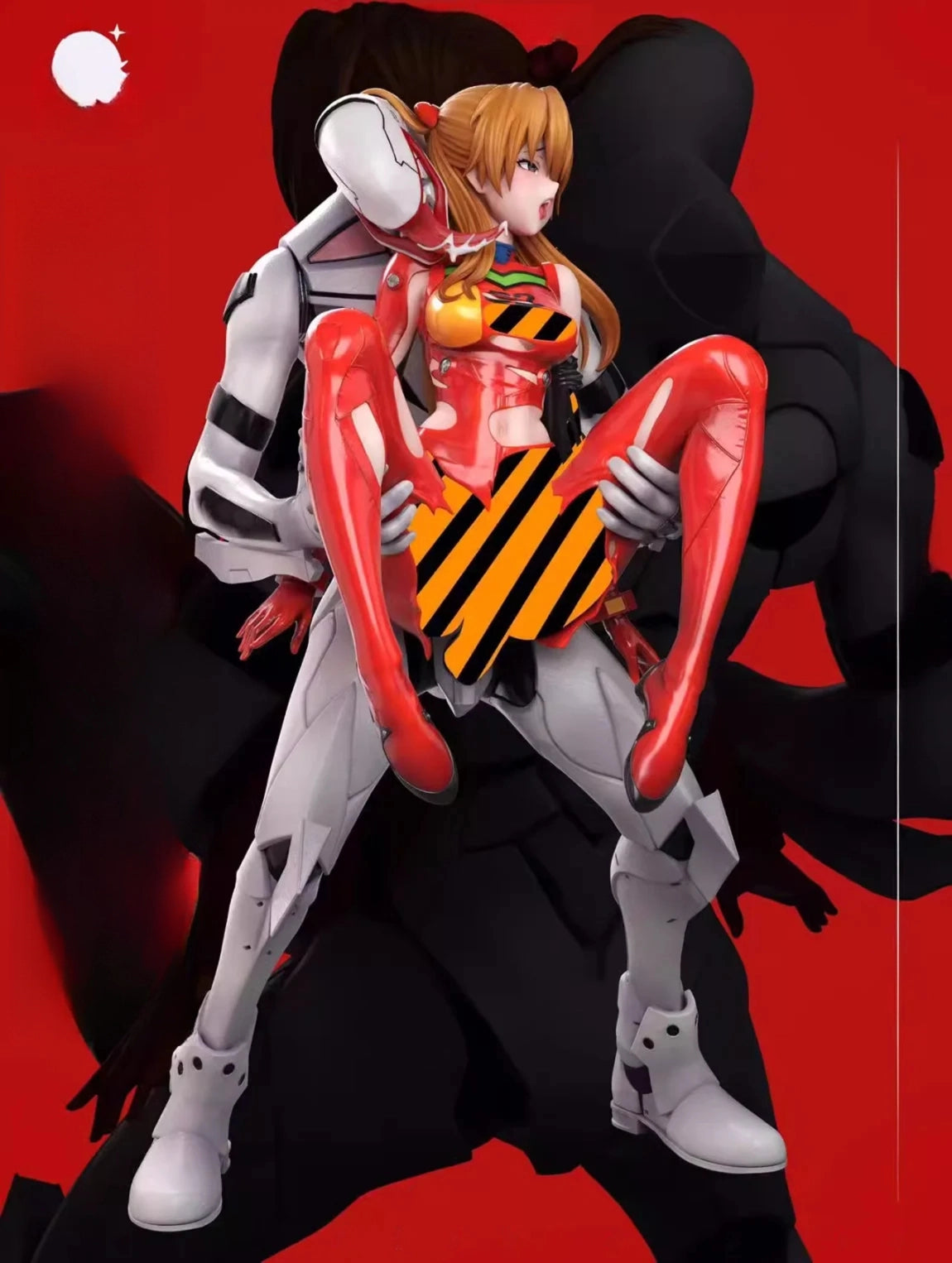 1/4 Scale Asuka Langley Soryu & Evangelion mass-produced model-EVA-Celluloid Studio 1