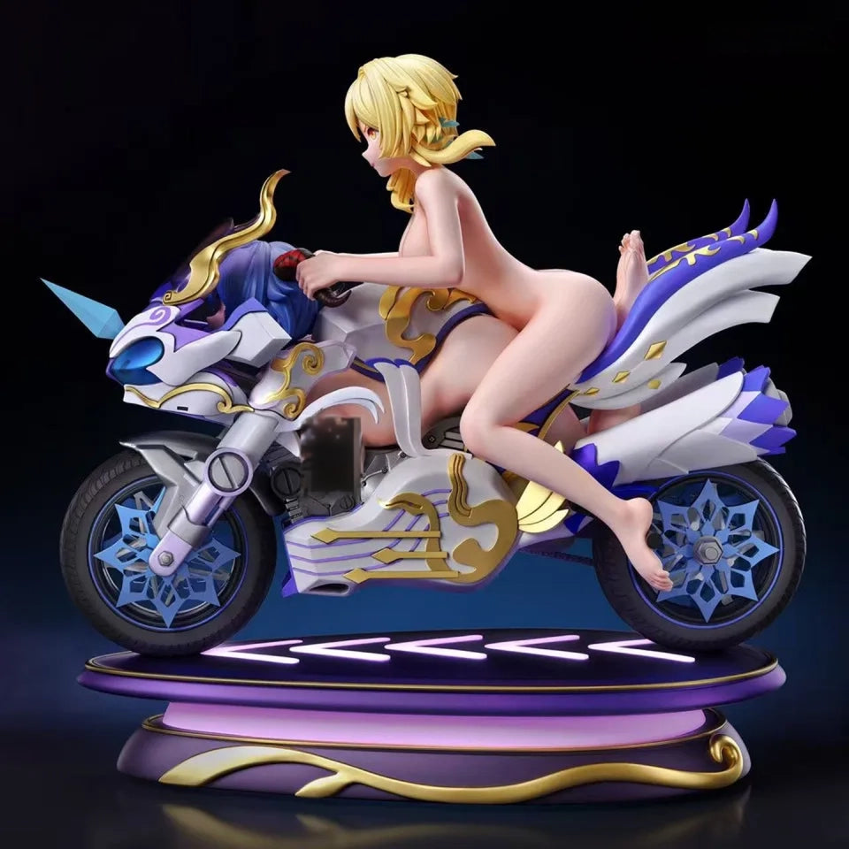 Firefly and Ganyu Motorcycle-Fish Head Studio