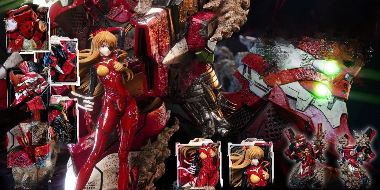 1/6 Scale Asuka and Ayanami Rei-(EVA) EVAngelion-Imagination Studio 1