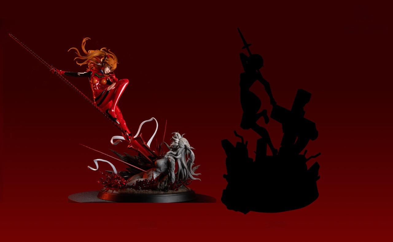 1/4 Scale Asuka Langley Soryu-EVA-Original Studio