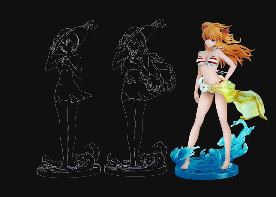 1/6 Scale Swimming Suit Asuka Langley Soryu-Rose Studio