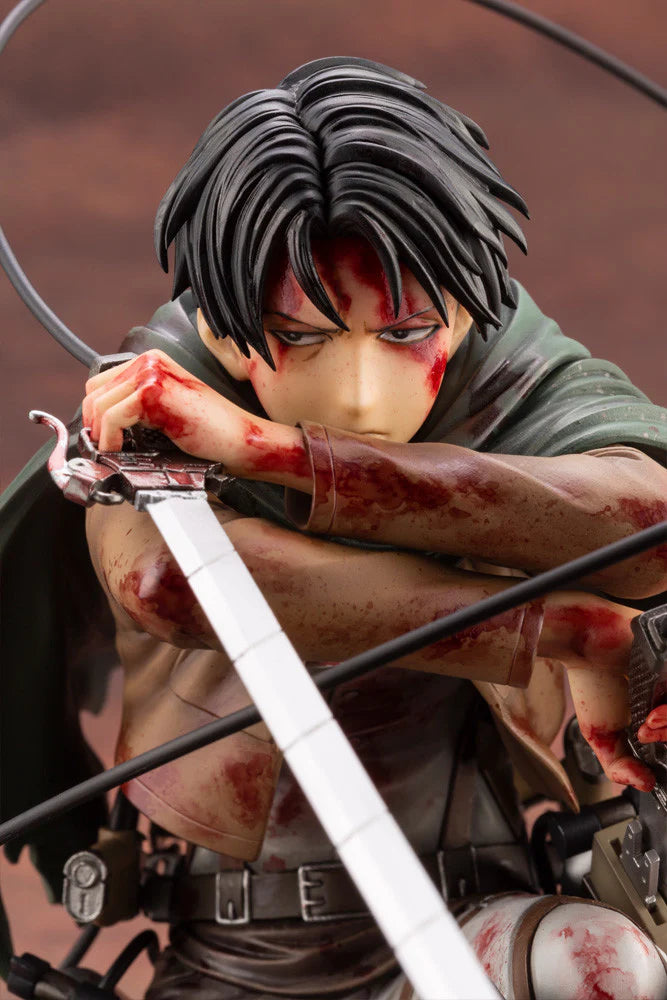 Attack on Titan: Shingeki no Kyojin - Levi - ARTFX J - 1/7 - Fortitude ver. - 2022 Re-release (Kotobukiya)