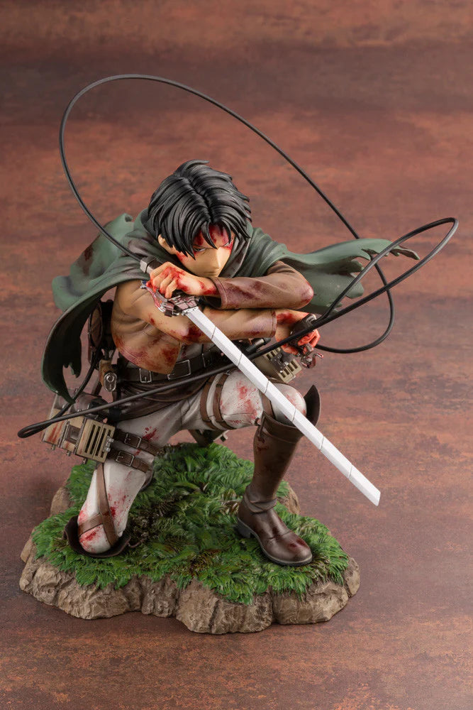 Attack on Titan: Shingeki no Kyojin - Levi - ARTFX J - 1/7 - Fortitude ver. - 2022 Re-release (Kotobukiya)