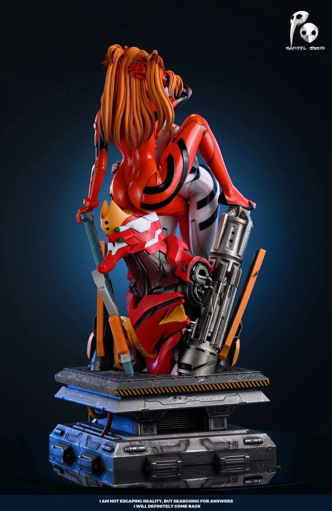 1/4 Scale Asuka Langley Soryu & Ayanami Rei-EVA-SACHIEL STUDIO 1
