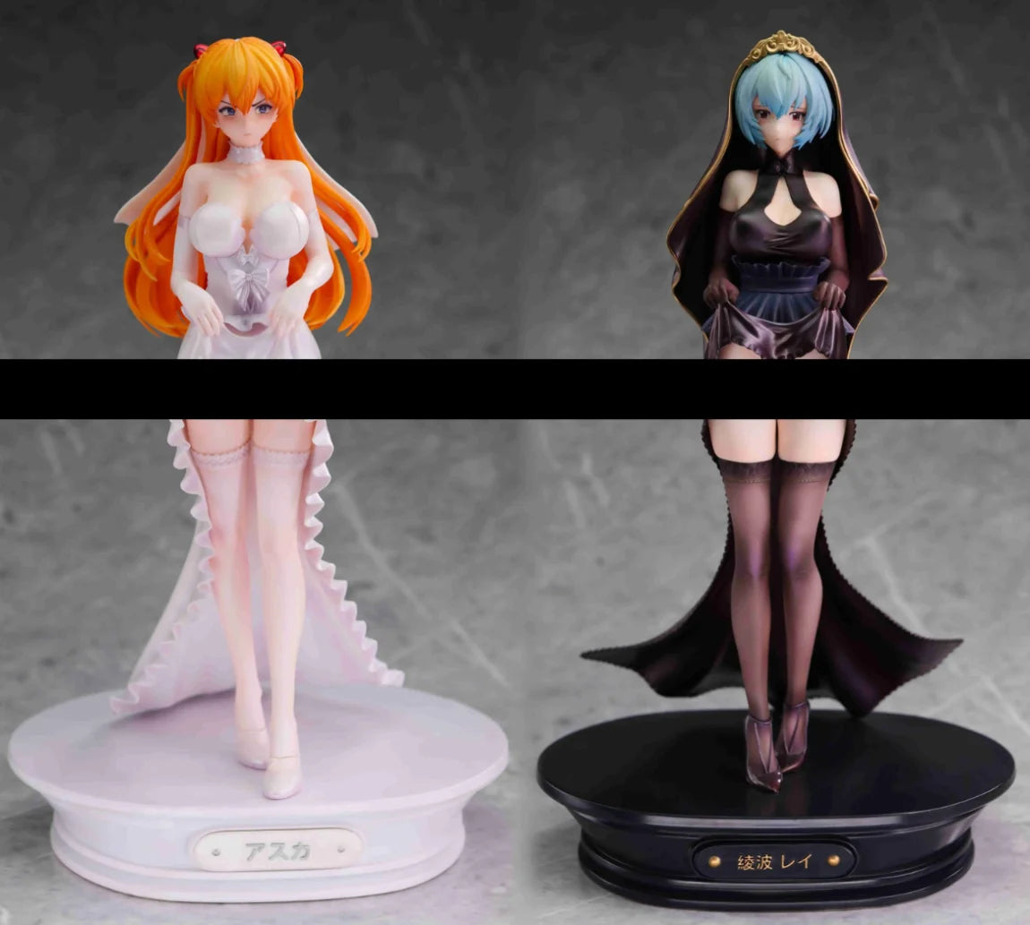 1/5 Scale Asuka Langley Soryu & Ayanami Rei-EVA-Dolphin Studio