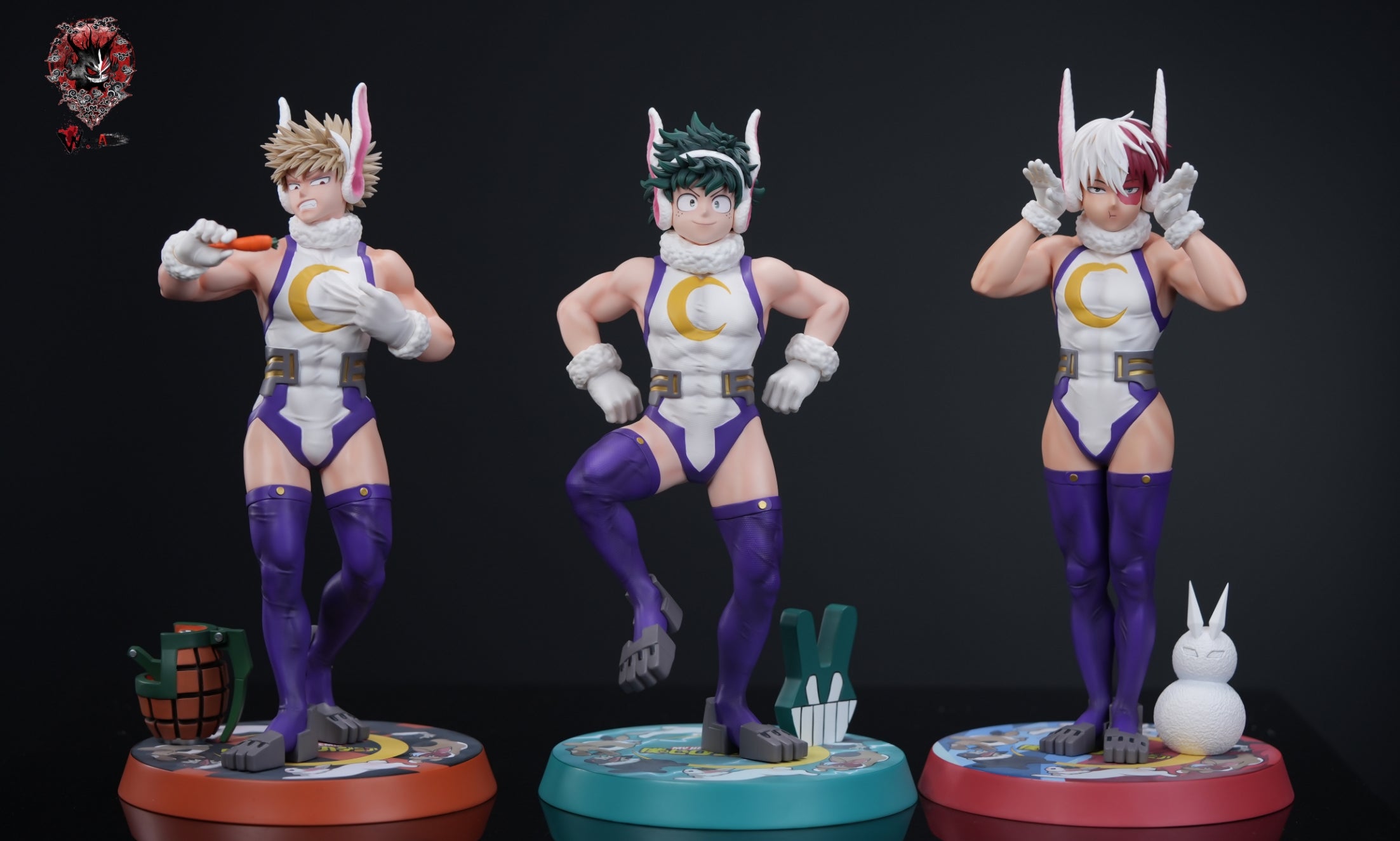 1/5 Mirko suit cosplay Midoriya Izuku/Bakugou Katsuki/Todoroki Shoto-My Hero Academia-Weare A Design 1