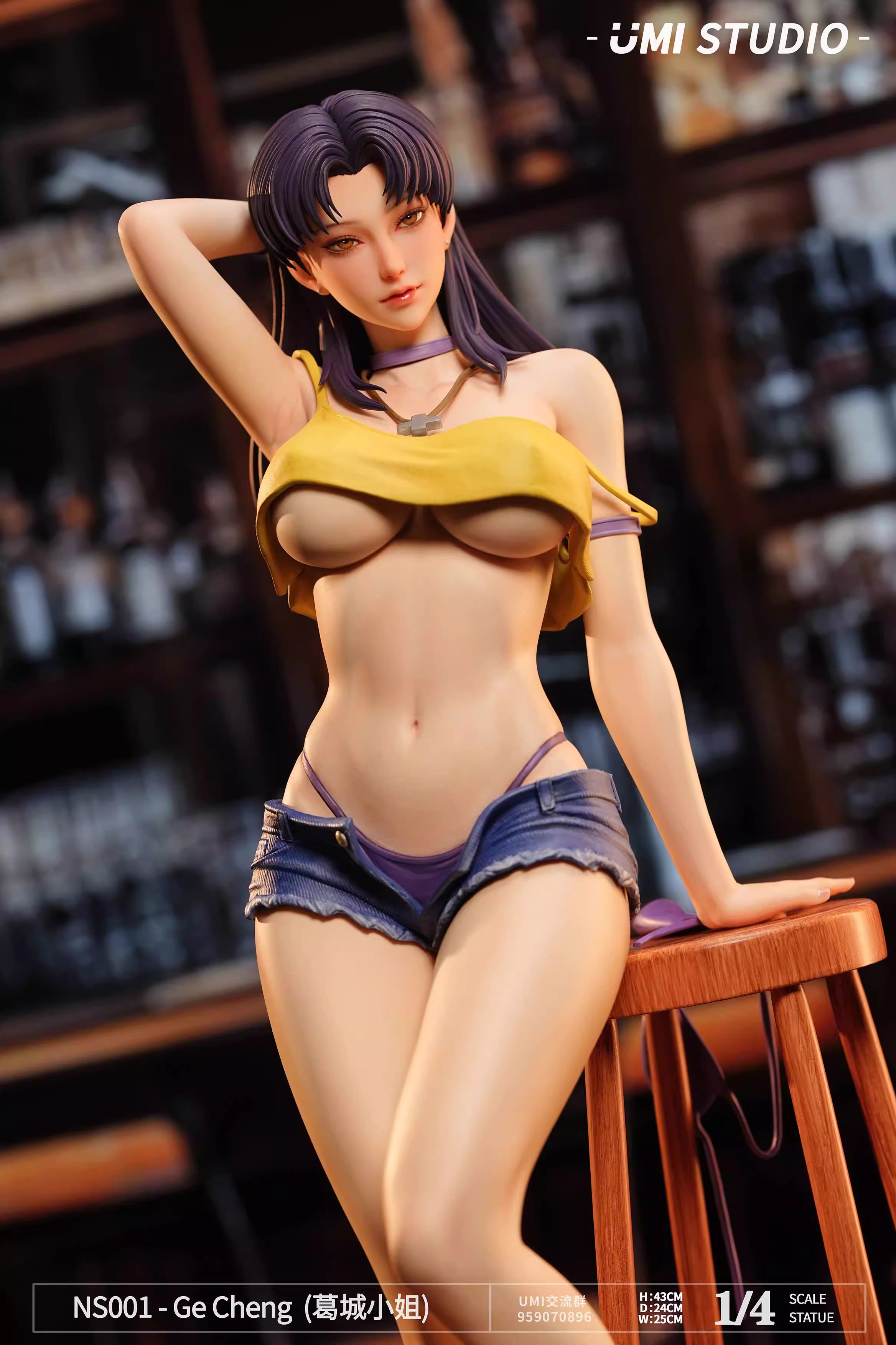 1/4 Scale NS001-葛城ミサト-EVA-UMI Studio