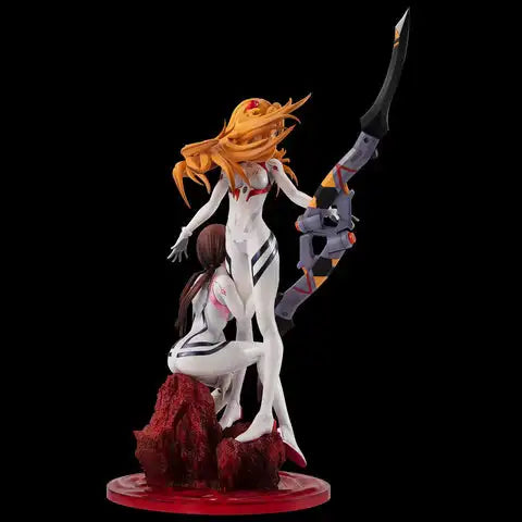 Theatrical ver. Asuka Langley Soryu & Mari Makinami Illustrious-Evangelion-MegaHouse 1