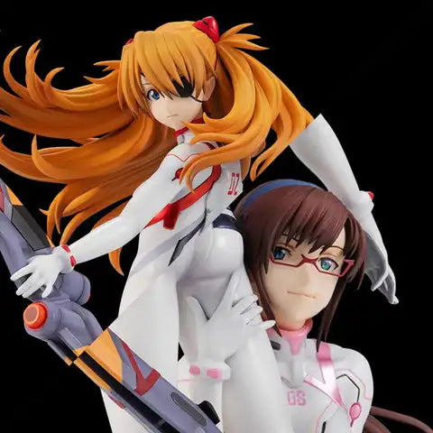 Theatrical ver. Asuka Langley Soryu & Mari Makinami Illustrious-Evangelion-MegaHouse 1