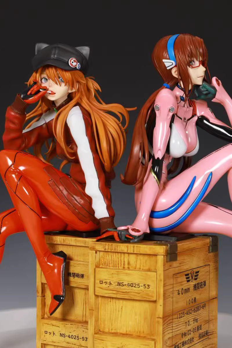 1/6 Scale Asuka Langley Soryu and Mari Makinami Illustrious-EVA-ljs Studio