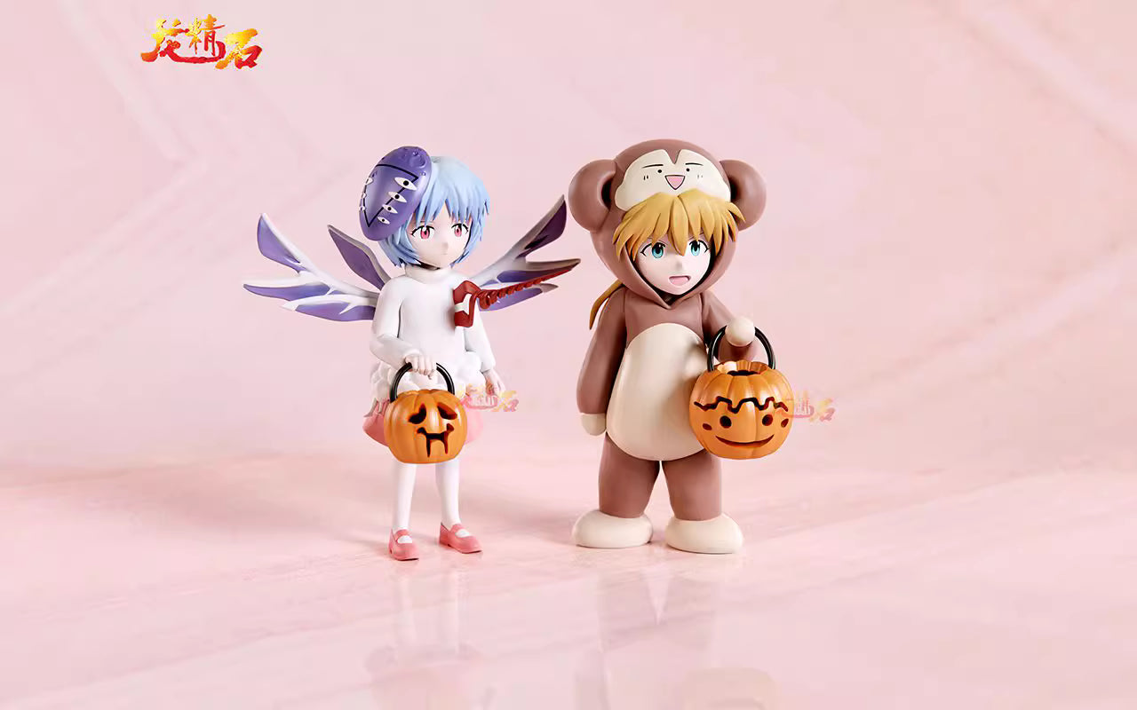 Halloween Childhood Rei Ayanami & Asuka Langley Soryu-(EVA) EVAngelion-ljs Studio