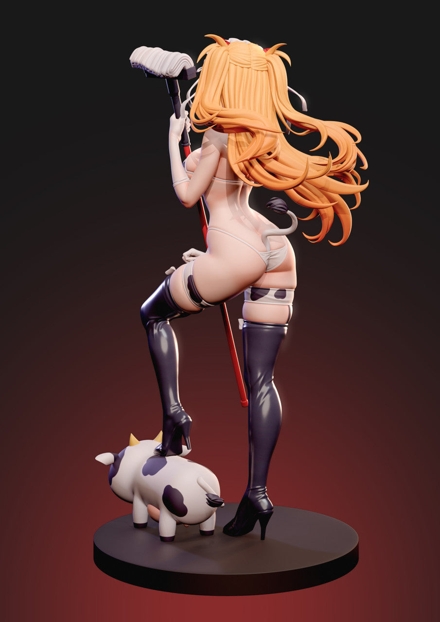 1/6 Scale Cow Maid Asuka-(EVA) EVAngelion-Midnight Studio