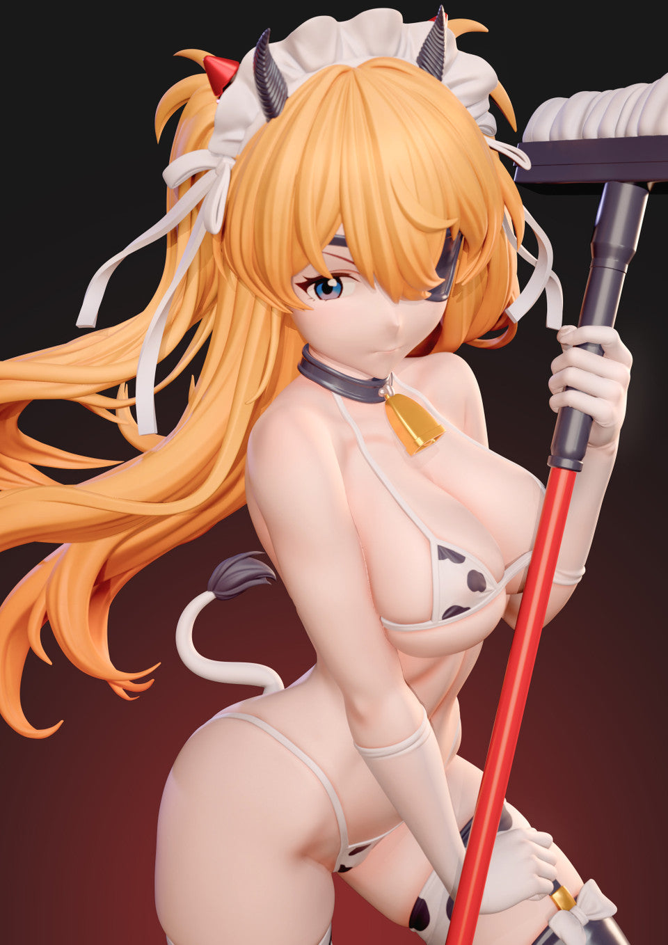 1/6 Scale Cow Maid Asuka-(EVA) EVAngelion-Midnight Studio