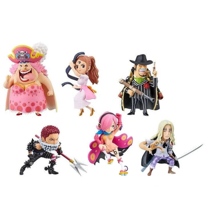 Pack 12 figuras World Collectable Landscapes vol.9 The Great Pirates 100 One Piece 7cm surtido