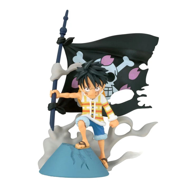 Figura Monkey D Luffy WCF Log Stories One Piece 8cm