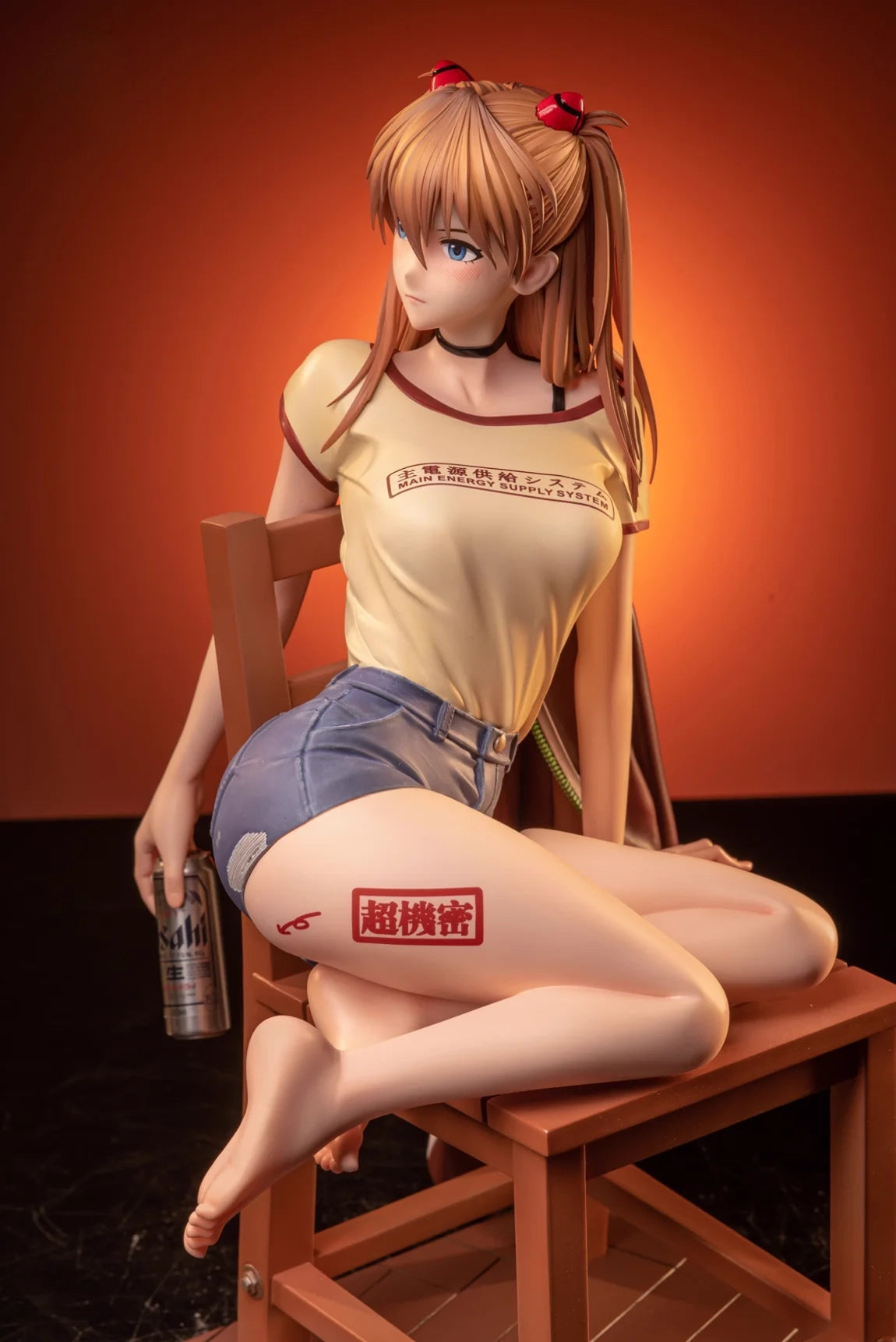 1/4 Scale Slightly Tipsy Asuka Langley Soryu-EVA-Art of Eden Studio