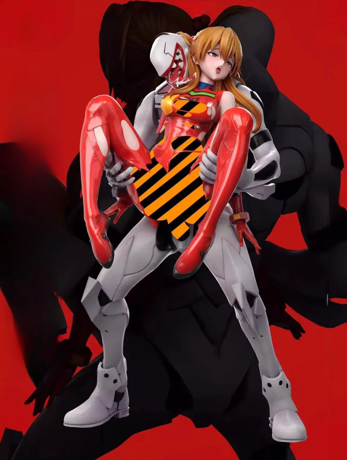 1/4 Scale Asuka Langley Soryu & Evangelion mass-produced model-EVA-Celluloid Studio 1