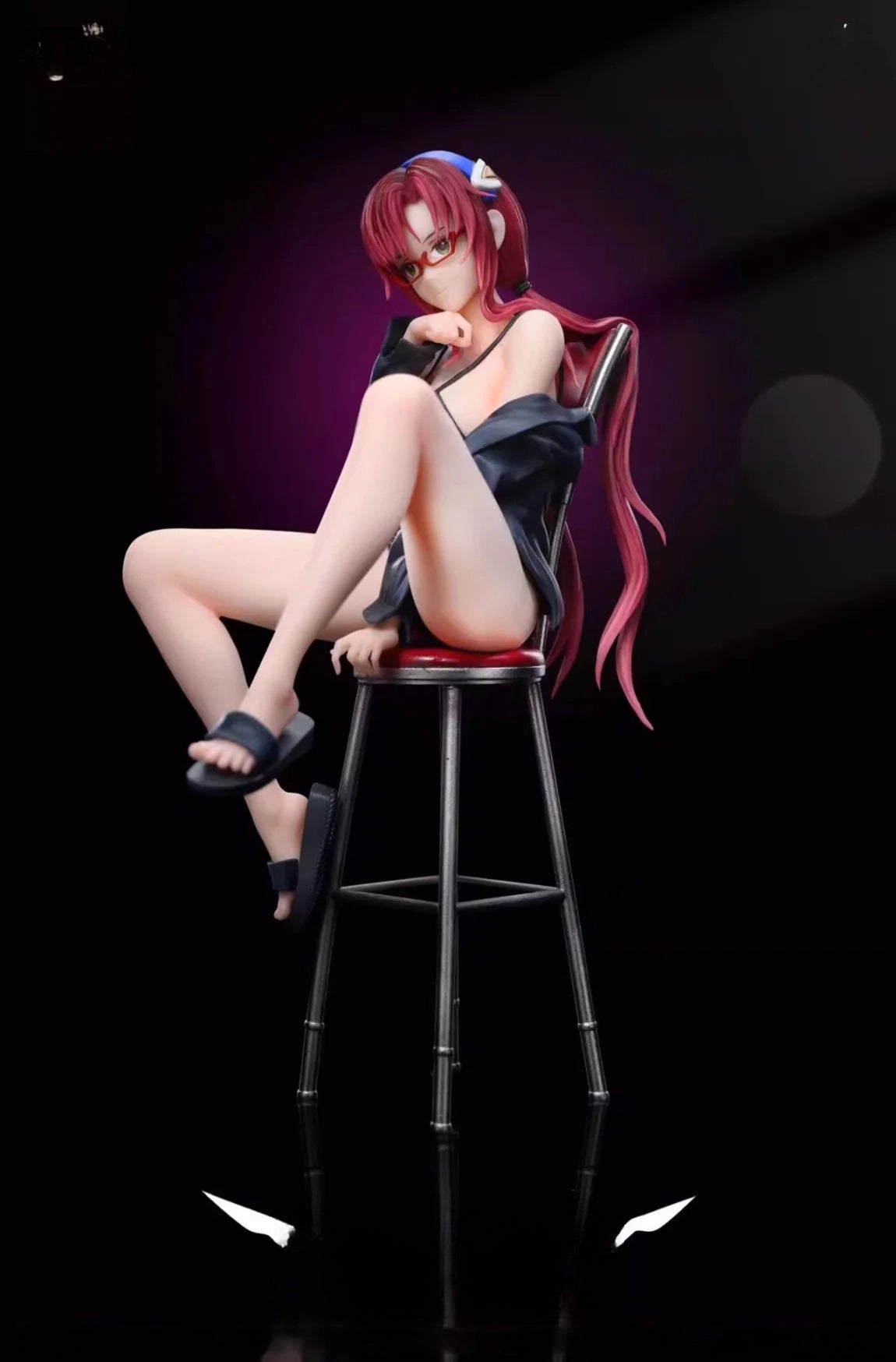 1/7 Scale Sitting Mari Makinami Illustrious-(EVA) EVAngelion-TOP KING Studio