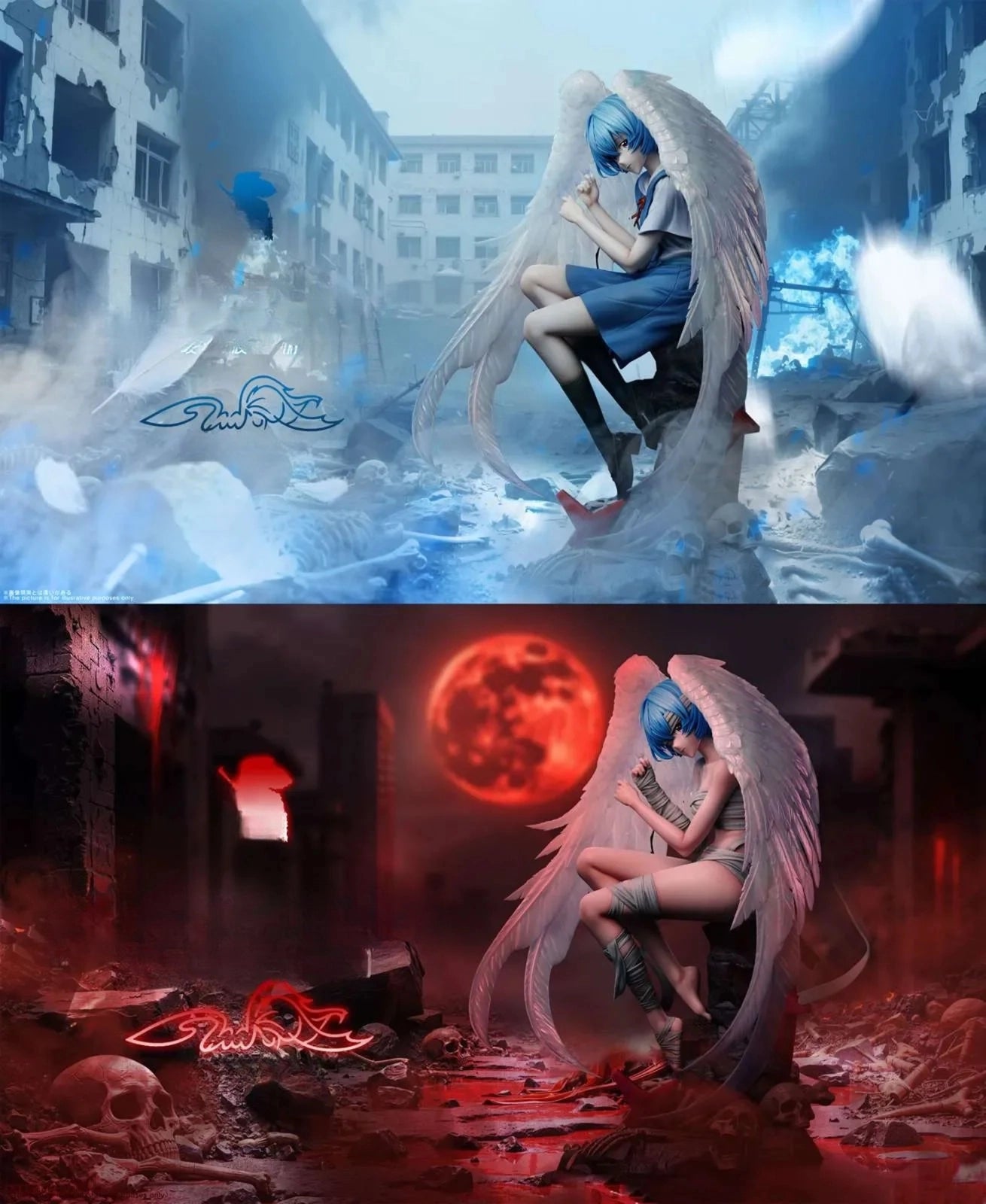 1/6 Scale Rei Ayanami-(EVA) Neon Genesis EVAngelion-SakuraCore Studio