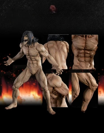 Shingeki no Kyojin The Final Season - Eren Kyojin - Ichiban Kuji Shingeki no Kyojin ~Jiyuu o Motomete~ - Mega Impact - A Prize (Bandai Spirits)