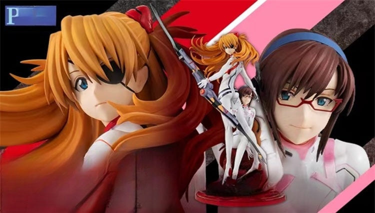 Theatrical ver. Asuka Langley Soryu & Mari Makinami Illustrious-Evangelion-MegaHouse 1