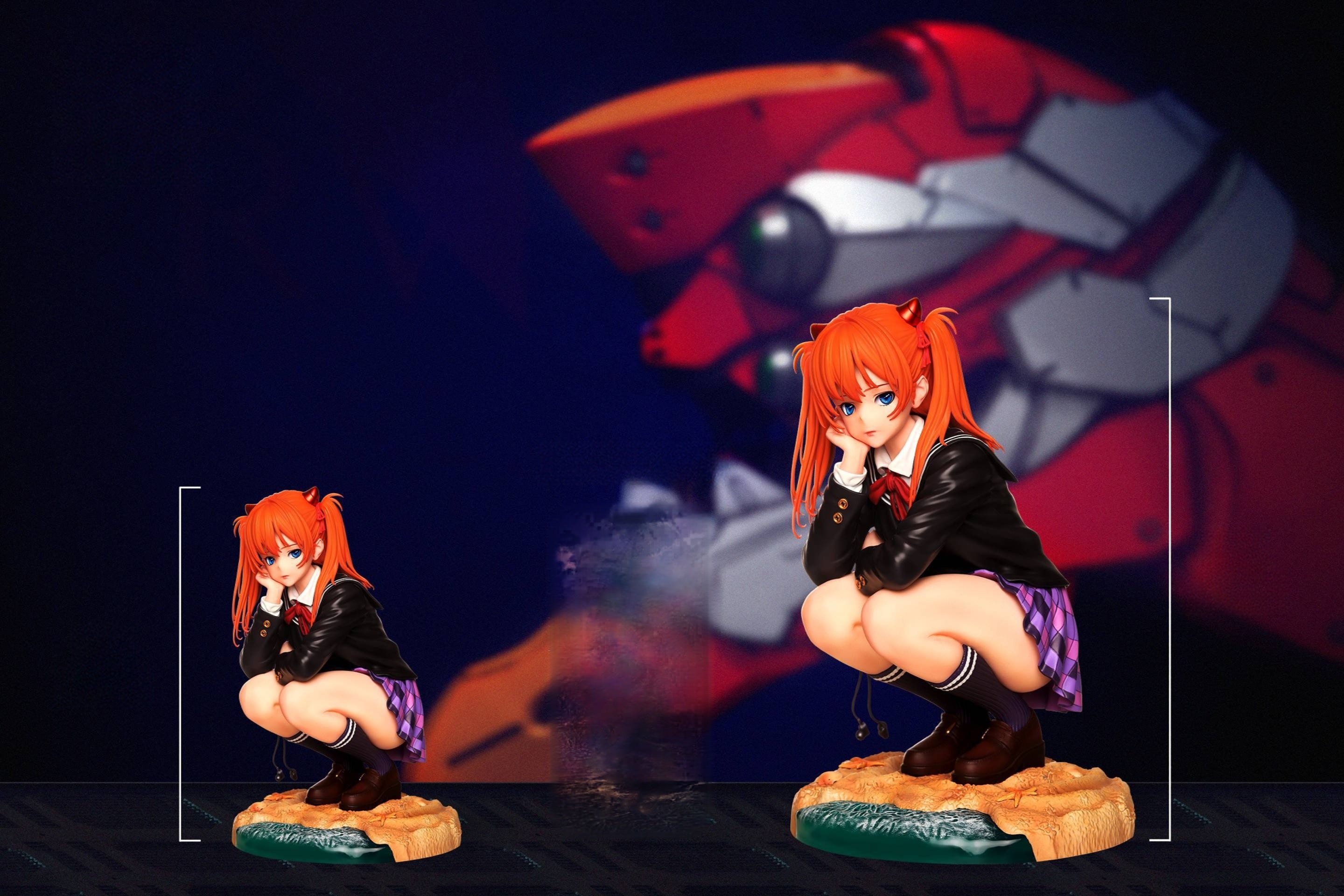 1/6 & 1/4 Scale JK Ver. Asuka Langley Soryu-(EVA) Neon Genesis EVAngelion-Expose Studio 1