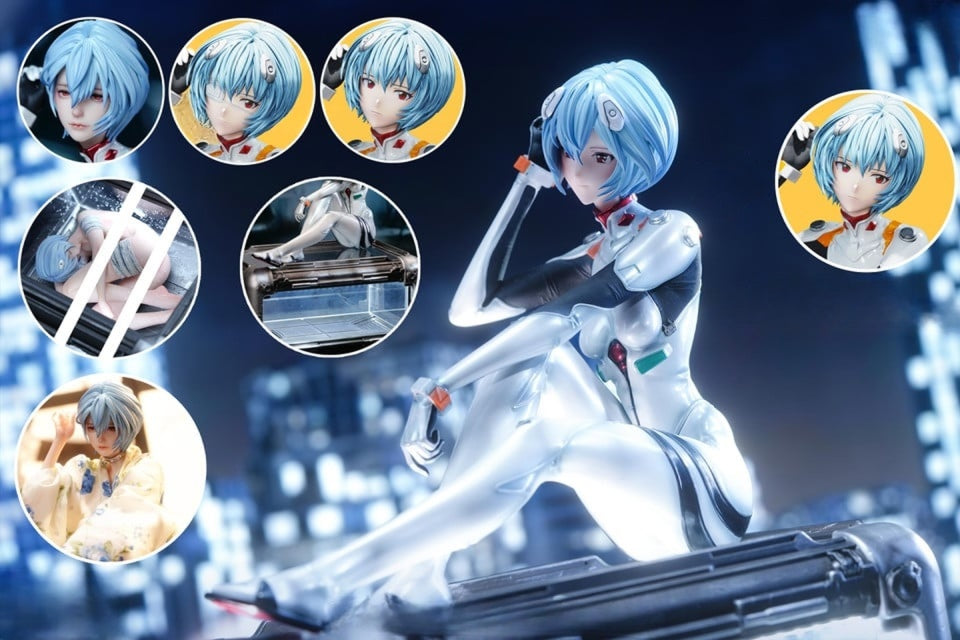 1/4 Scale Ayanami Rei with LED-EVA-FanArt Studio